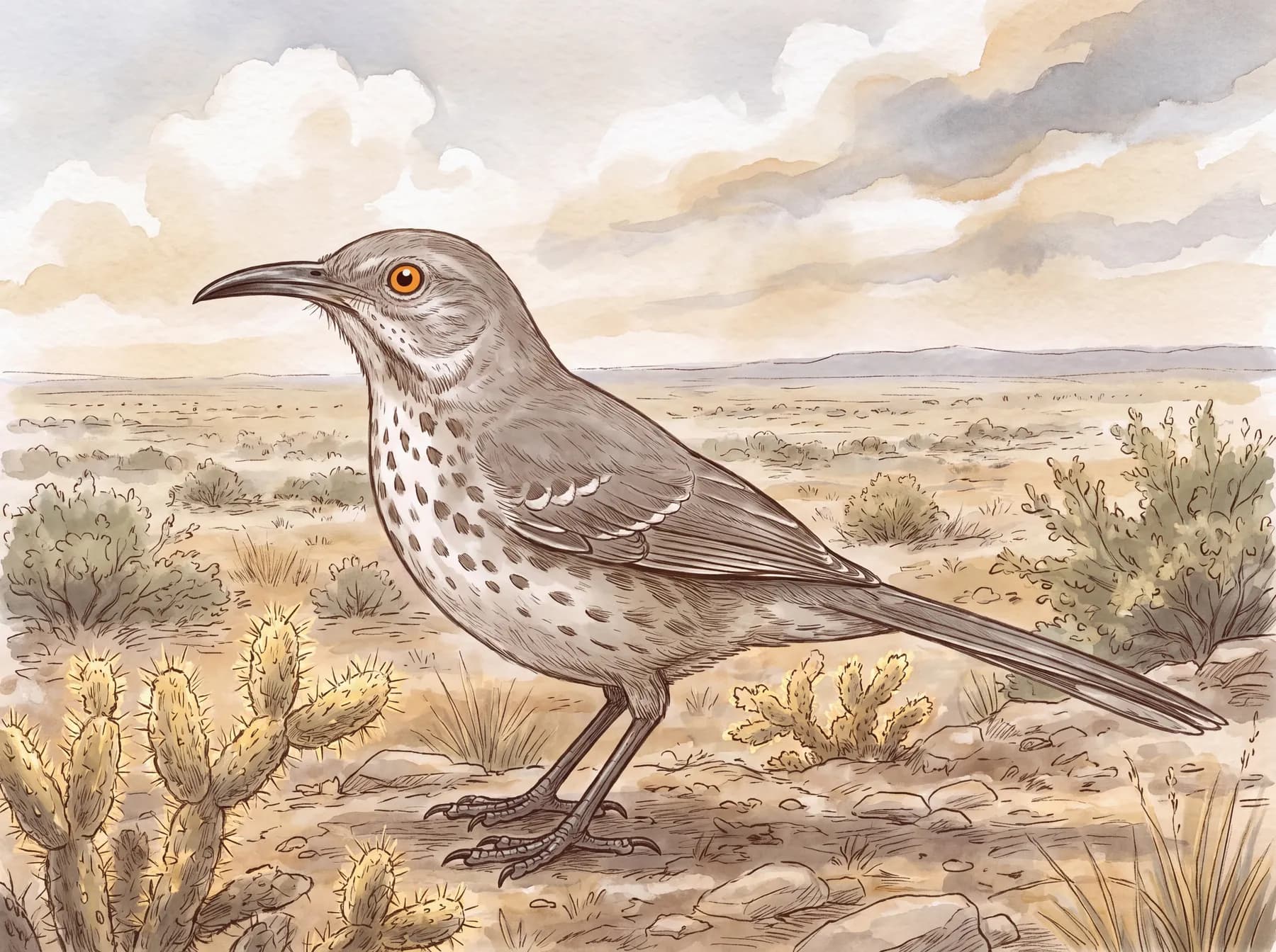 Curve-billed thrasher