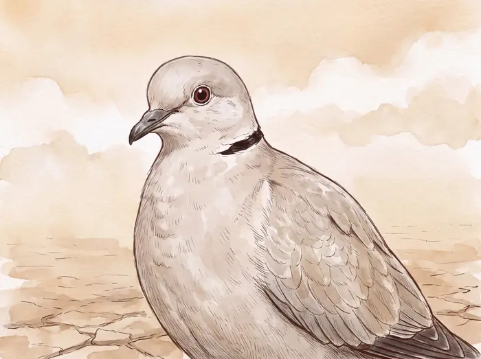 Eurasian collared-dove