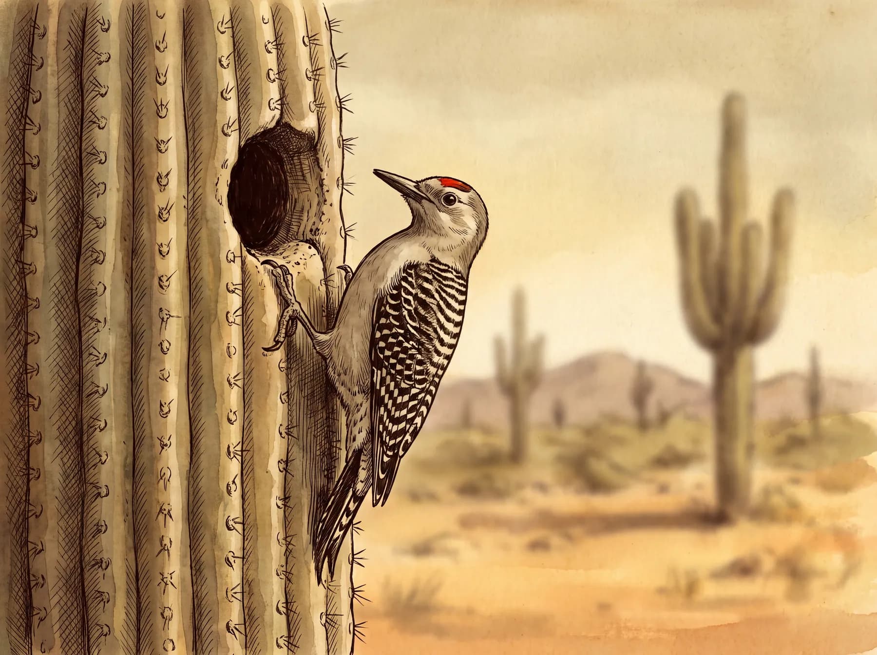 Gila woodpecker