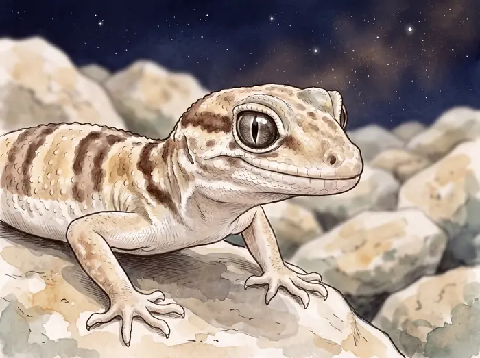 Western banded gecko