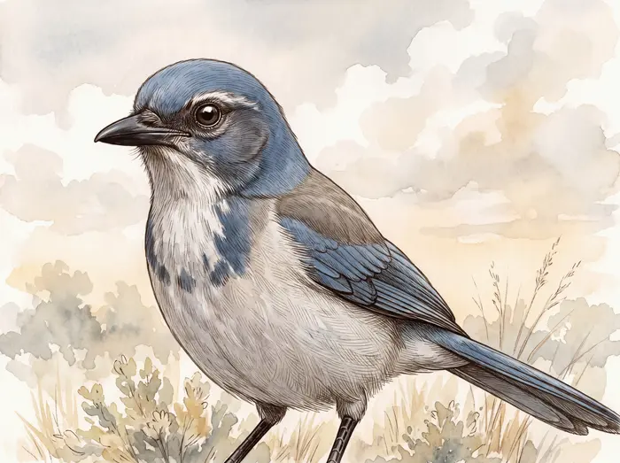 Woodhouse's scrub-jay
