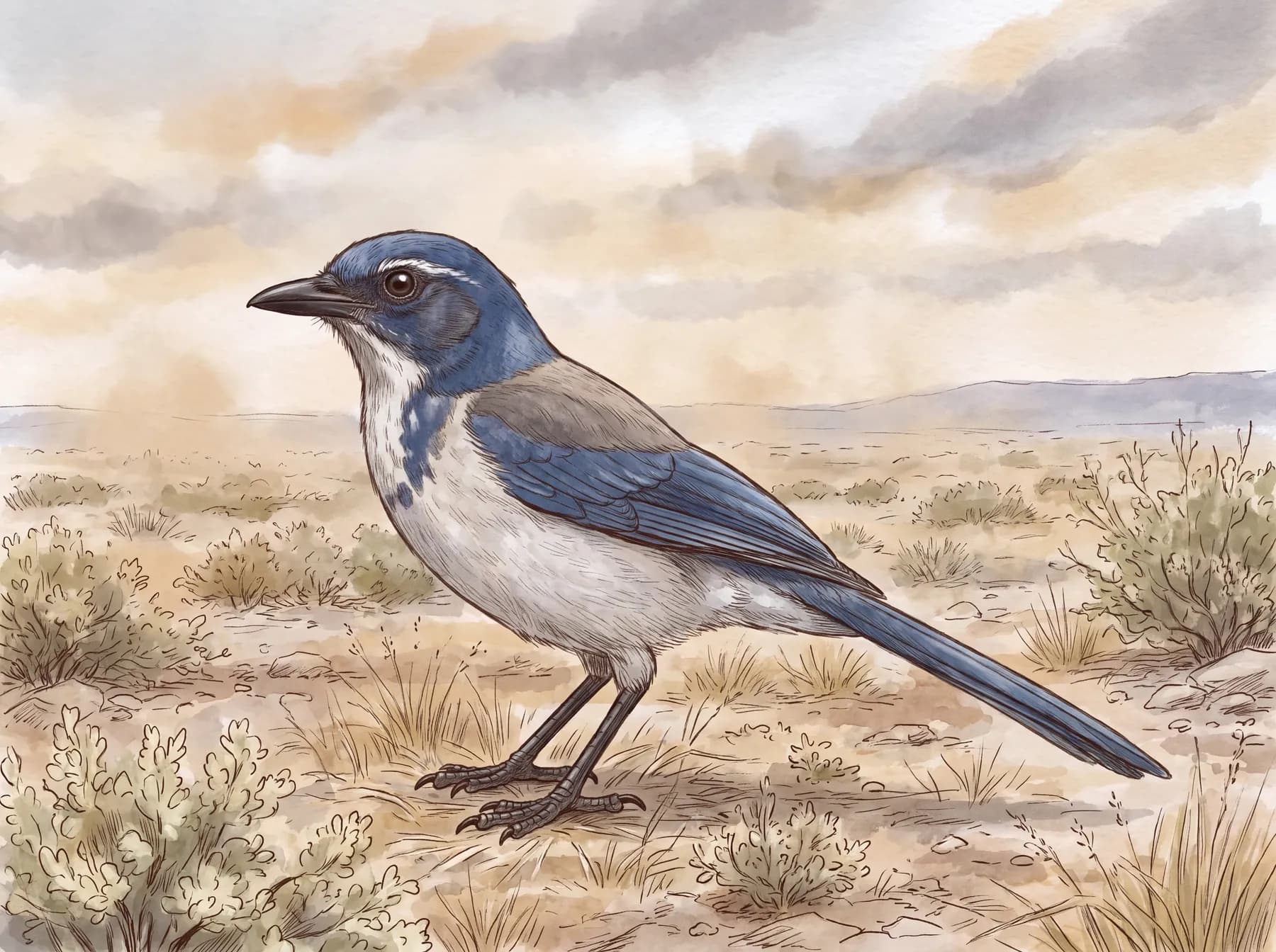 Woodhouse's scrub-jay